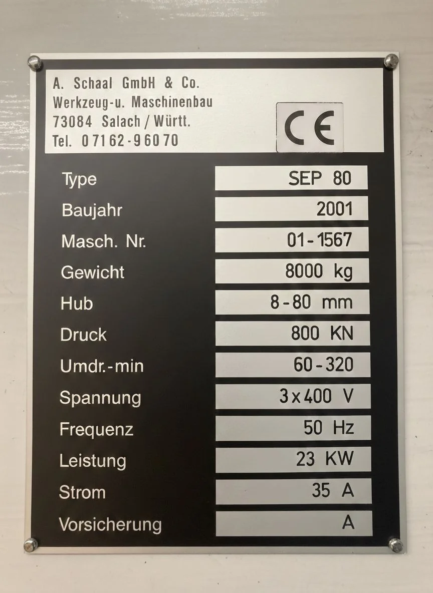 Schaal SEP 80 SZV 302 2